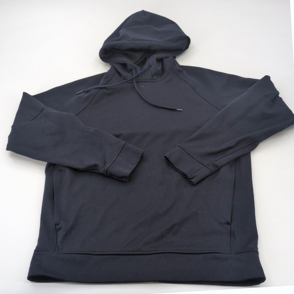Lululemon City Sweat Pullover Hoodie Men's Small Sweatshirt LM3BC1S Navy Blue